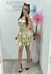 Rochie elegantă crem Sofia