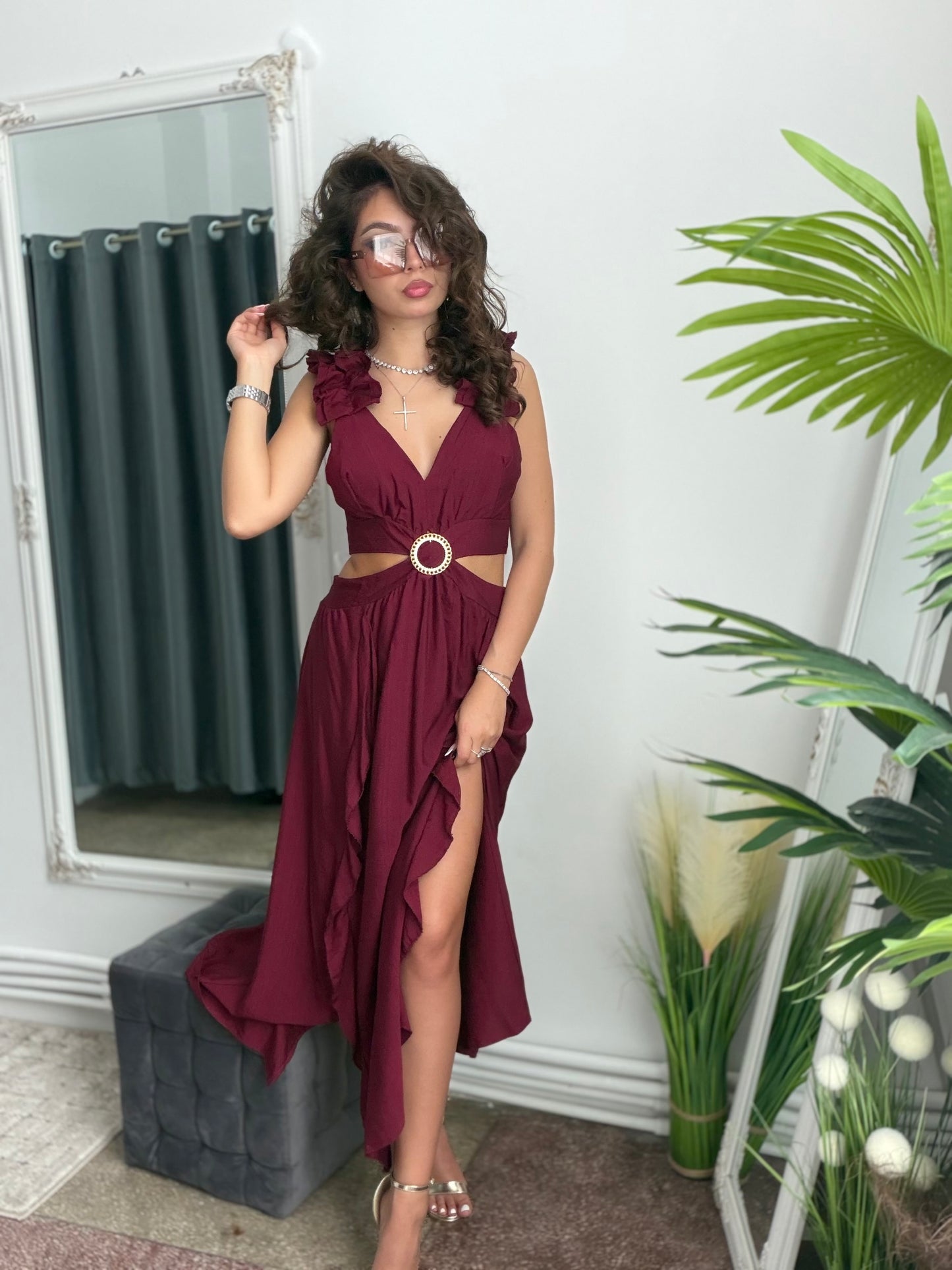 Rochie grena Goddess
