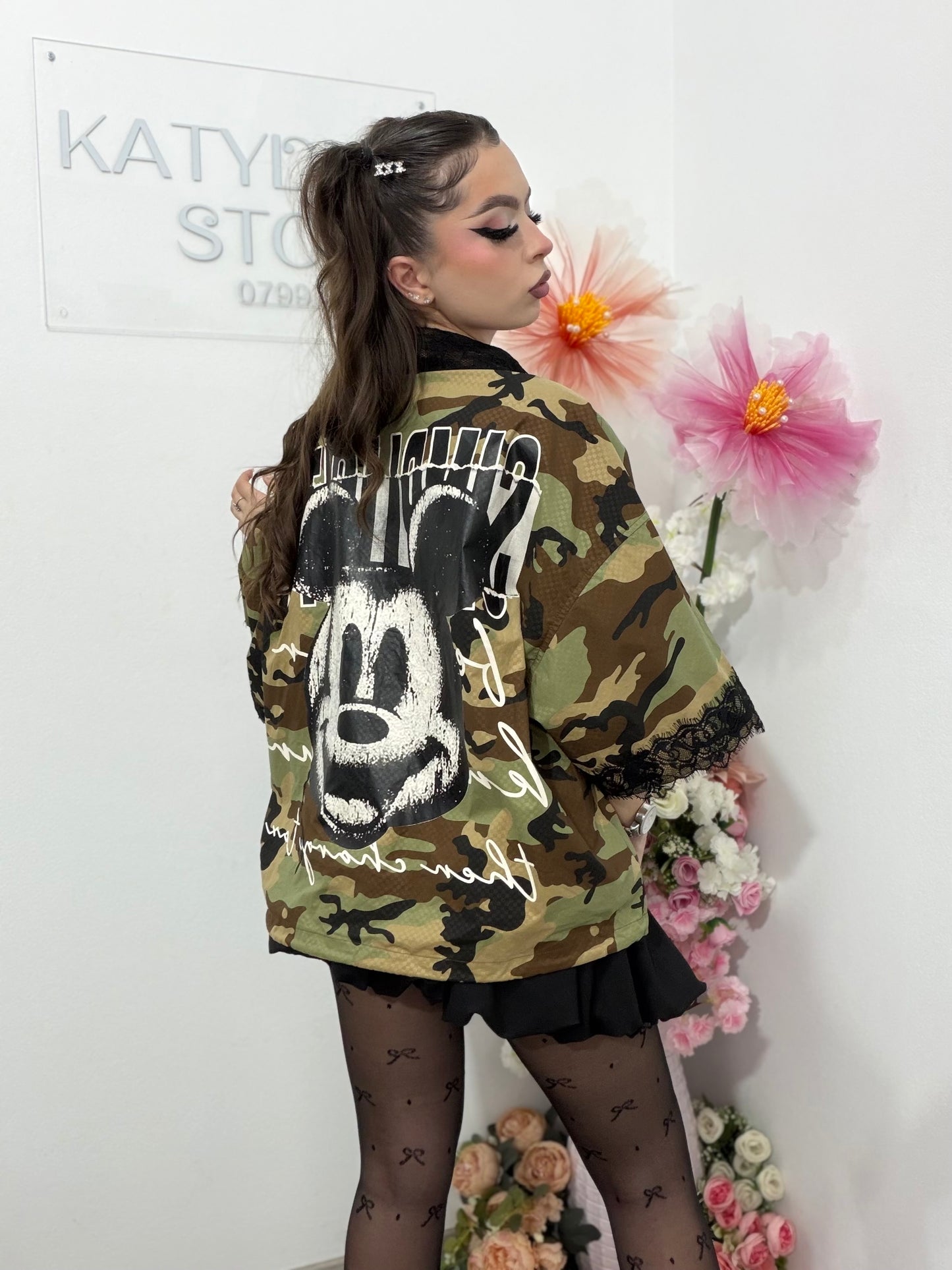 Camasa still army cu inspiratii coreene