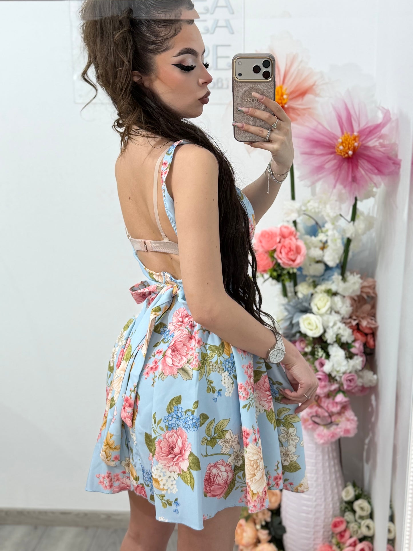 Rochie cu imprimeu floral VANESSA