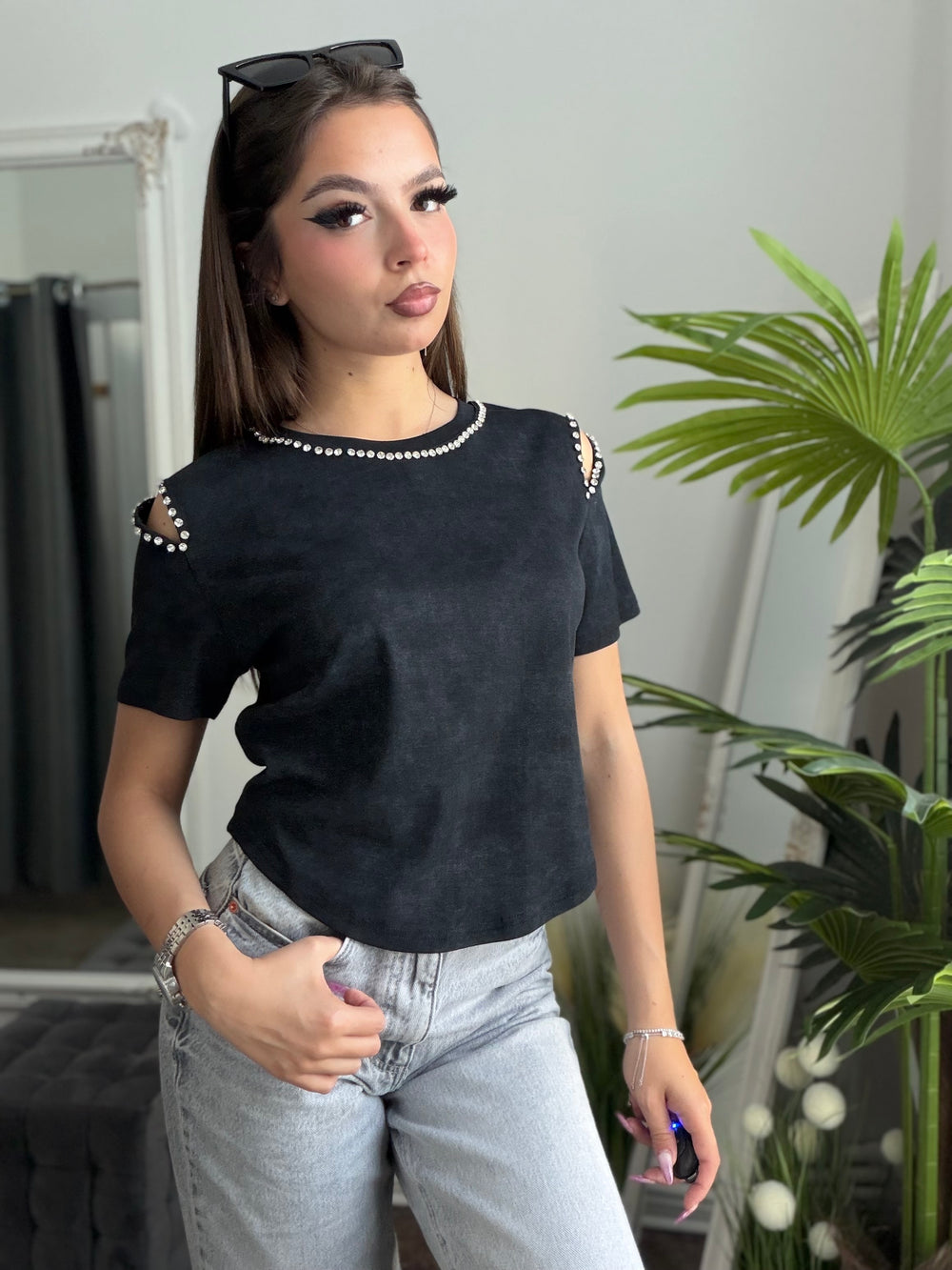 Tricou OANA negru