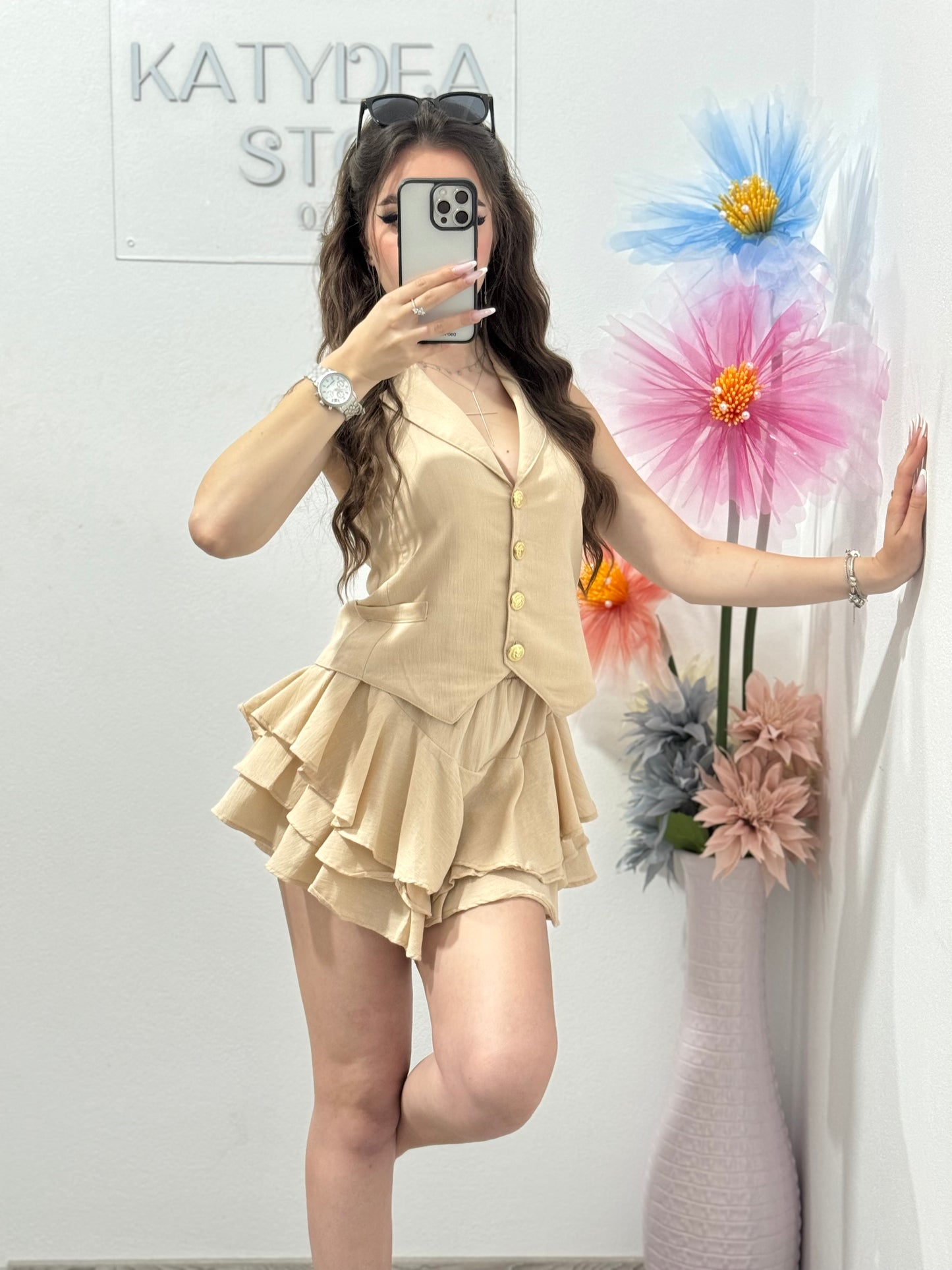 Compleu damă Alexis beige