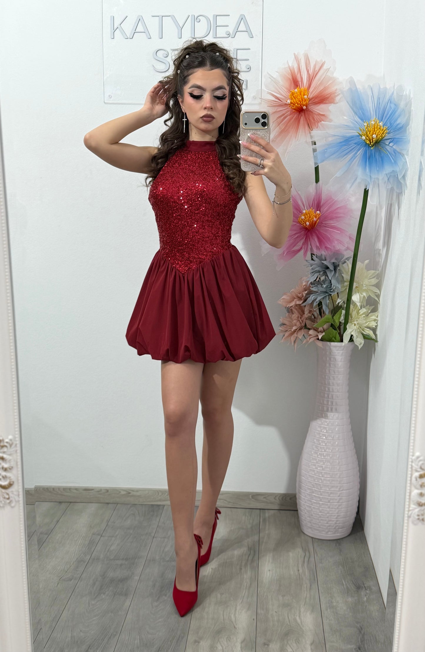 Rochie Balerina cu paiete