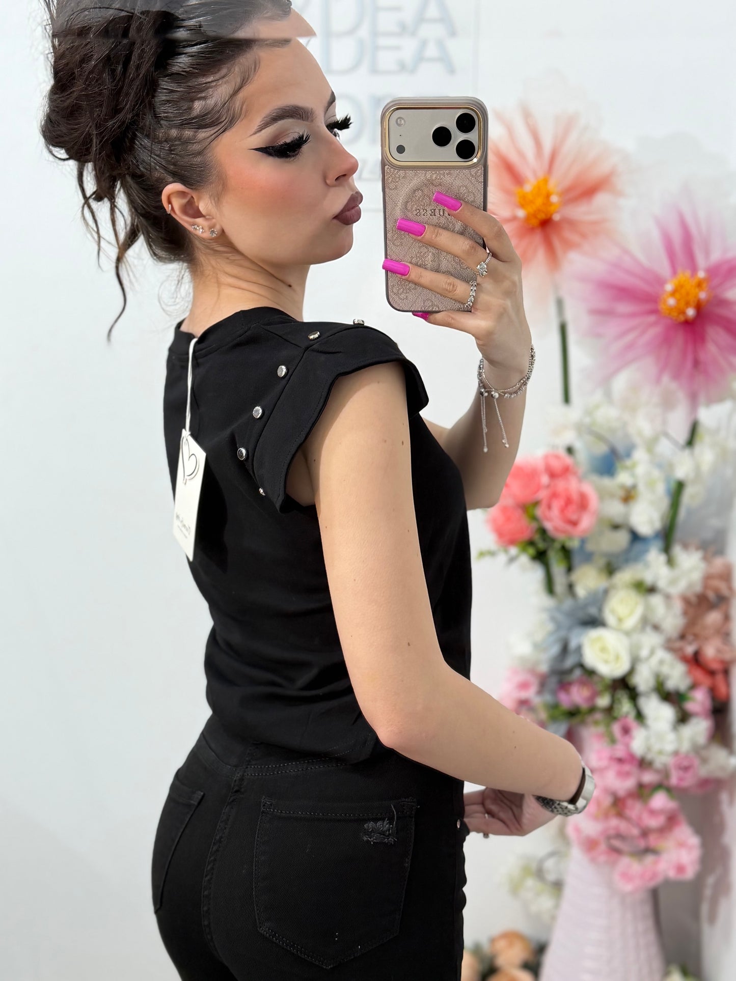 Tricou cu ținte si inițiala ROKIE