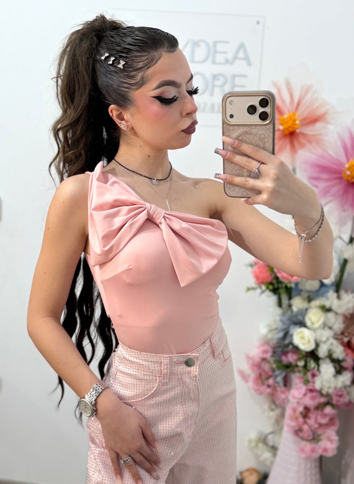 Body dama elegant Bow