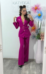 Costum dama fucsia Delia