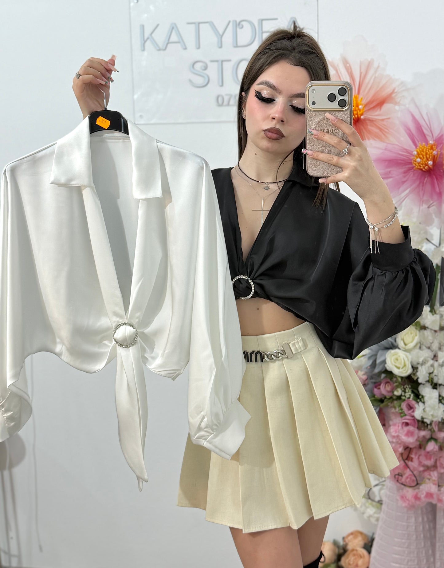 Cămașă satinata KAROLY