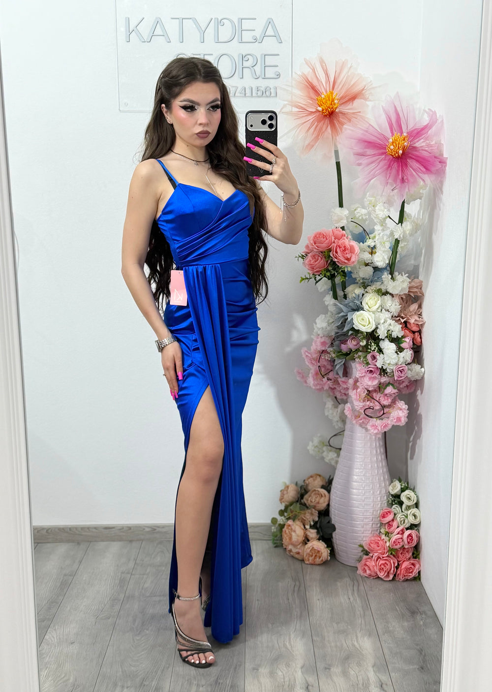 Rochie elegantă albastră Monique