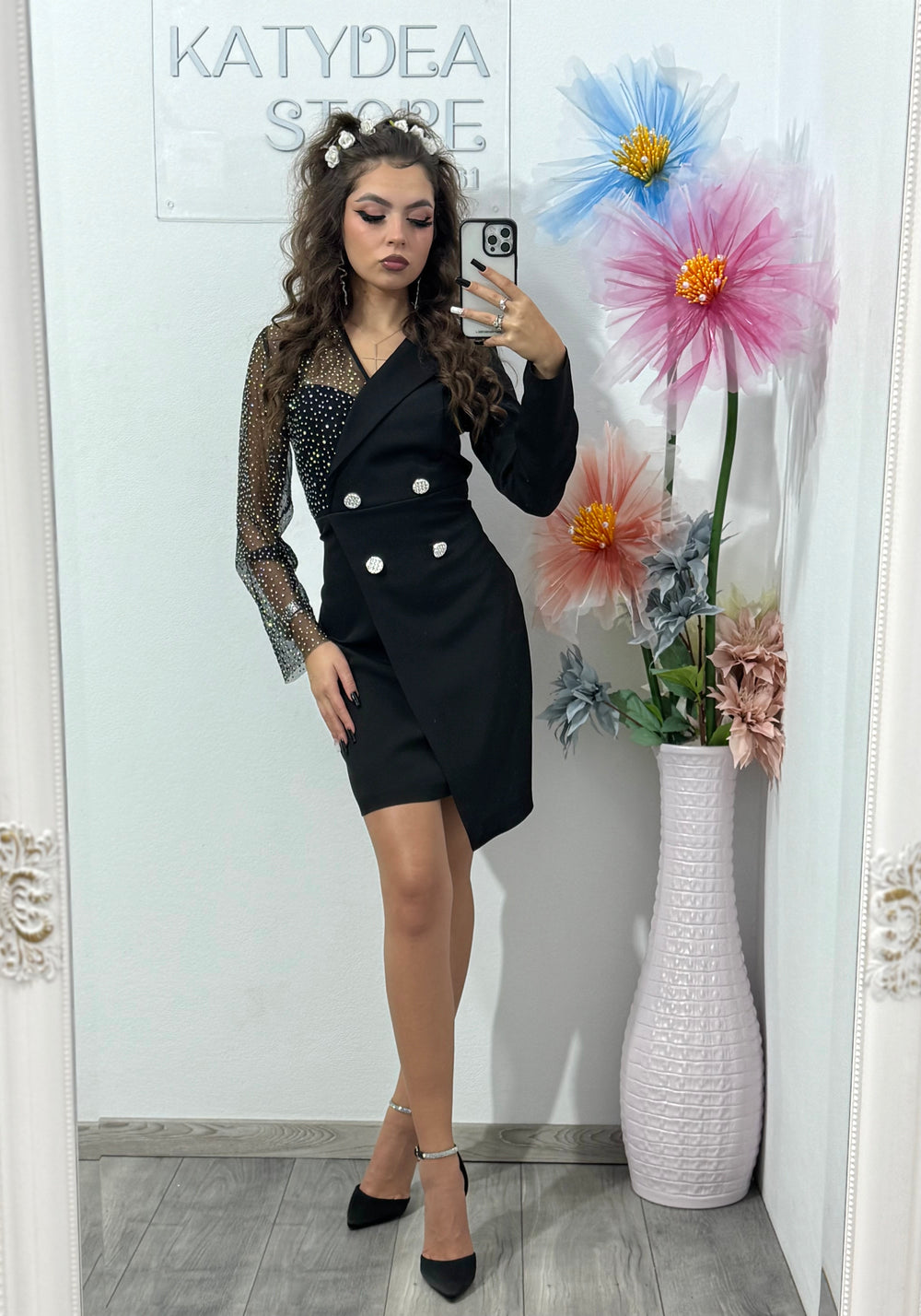 Rochie tip sacou Antonia