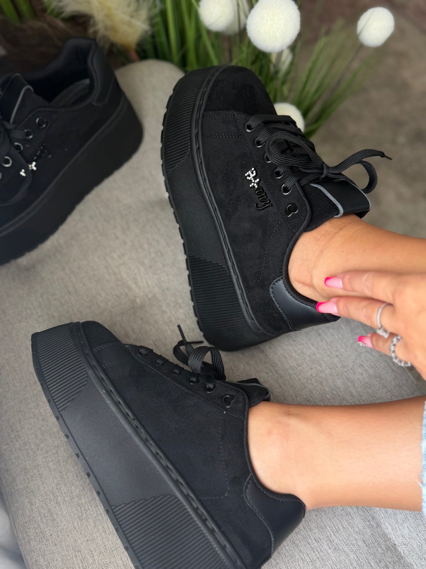 Adidasi VELVET BLACK