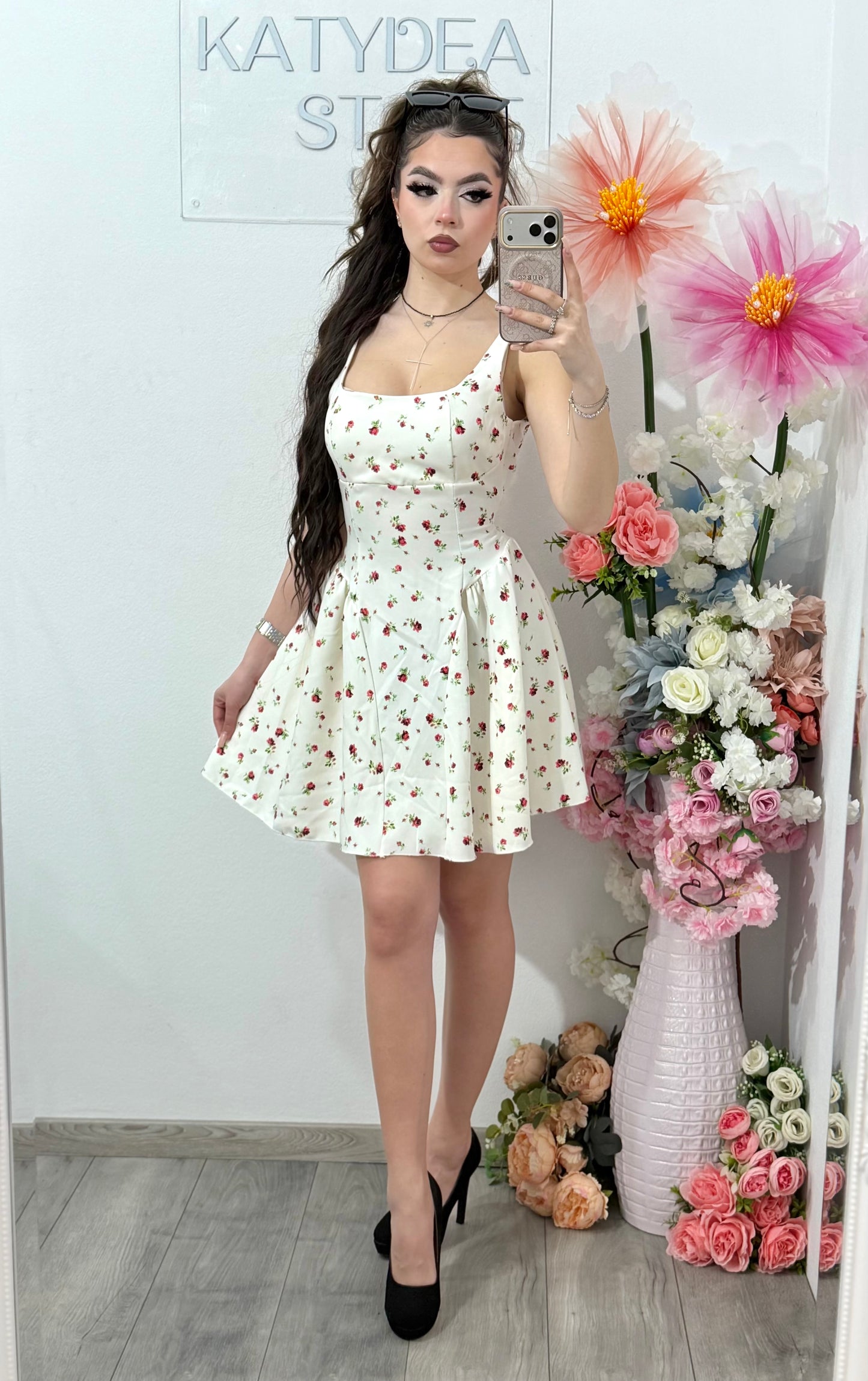 Rochie cu imprimeu floral VANESSA
