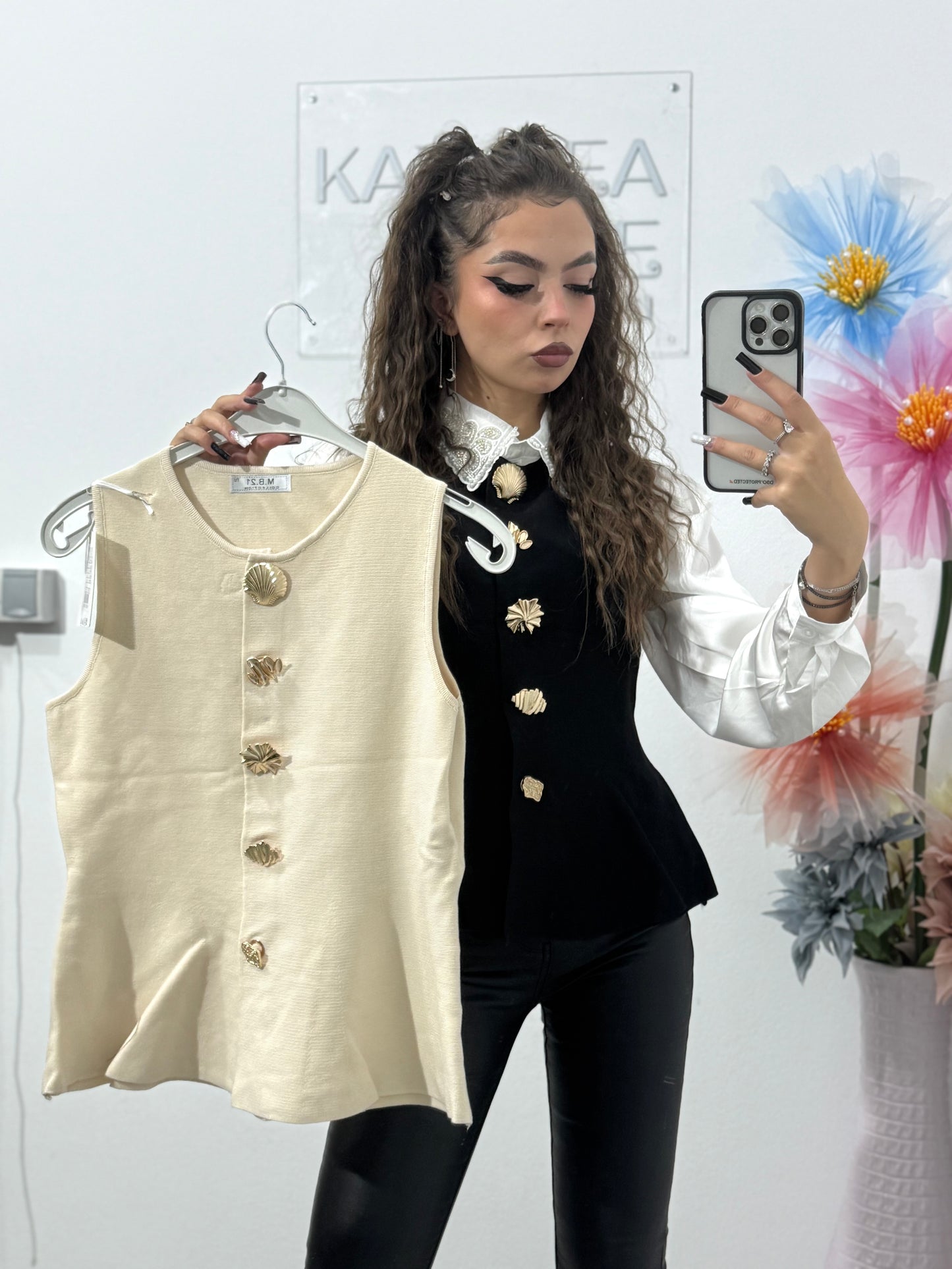 Vestă din tricot Anelis