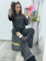 Pantalon evazat KOREA MIKY