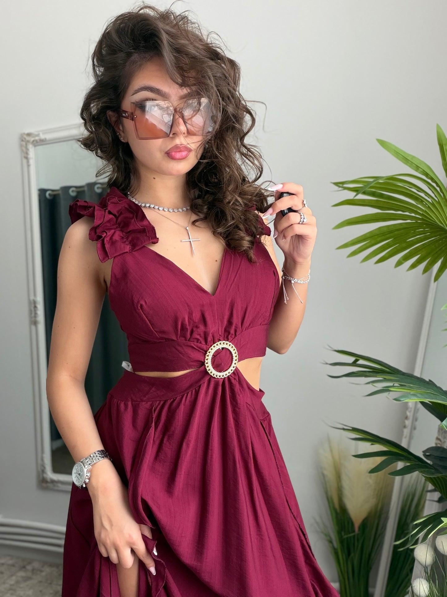 Rochie grena Goddess