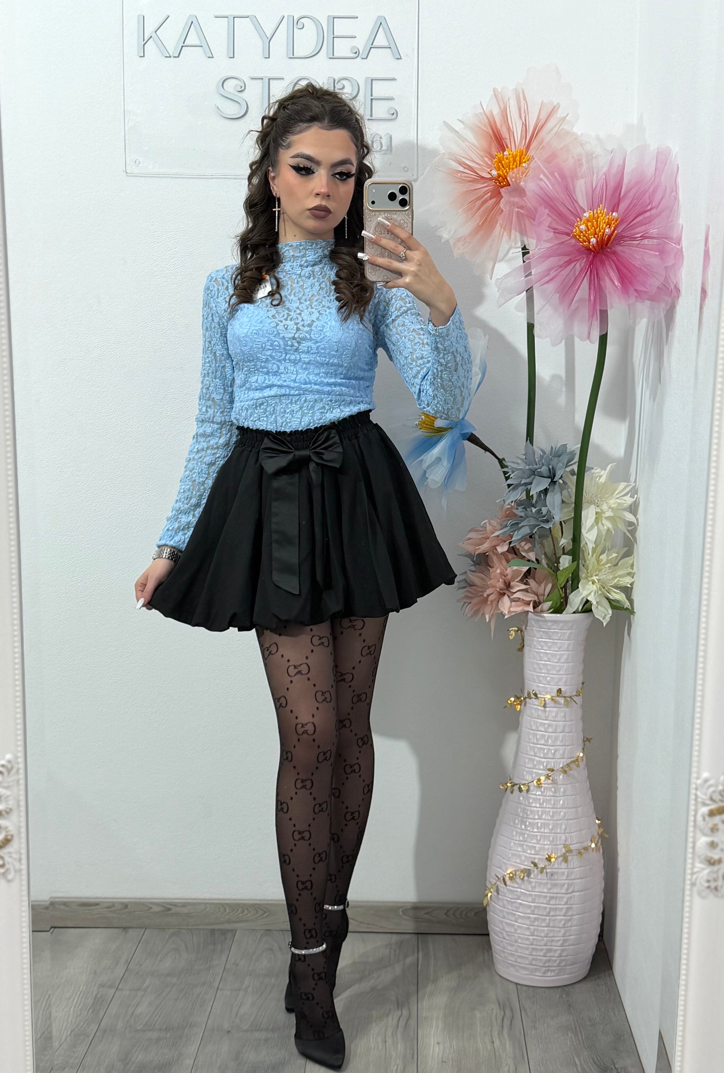 Bluză din dantelă JOLENNE