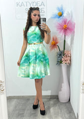 Rochie cu imprimeu Maria