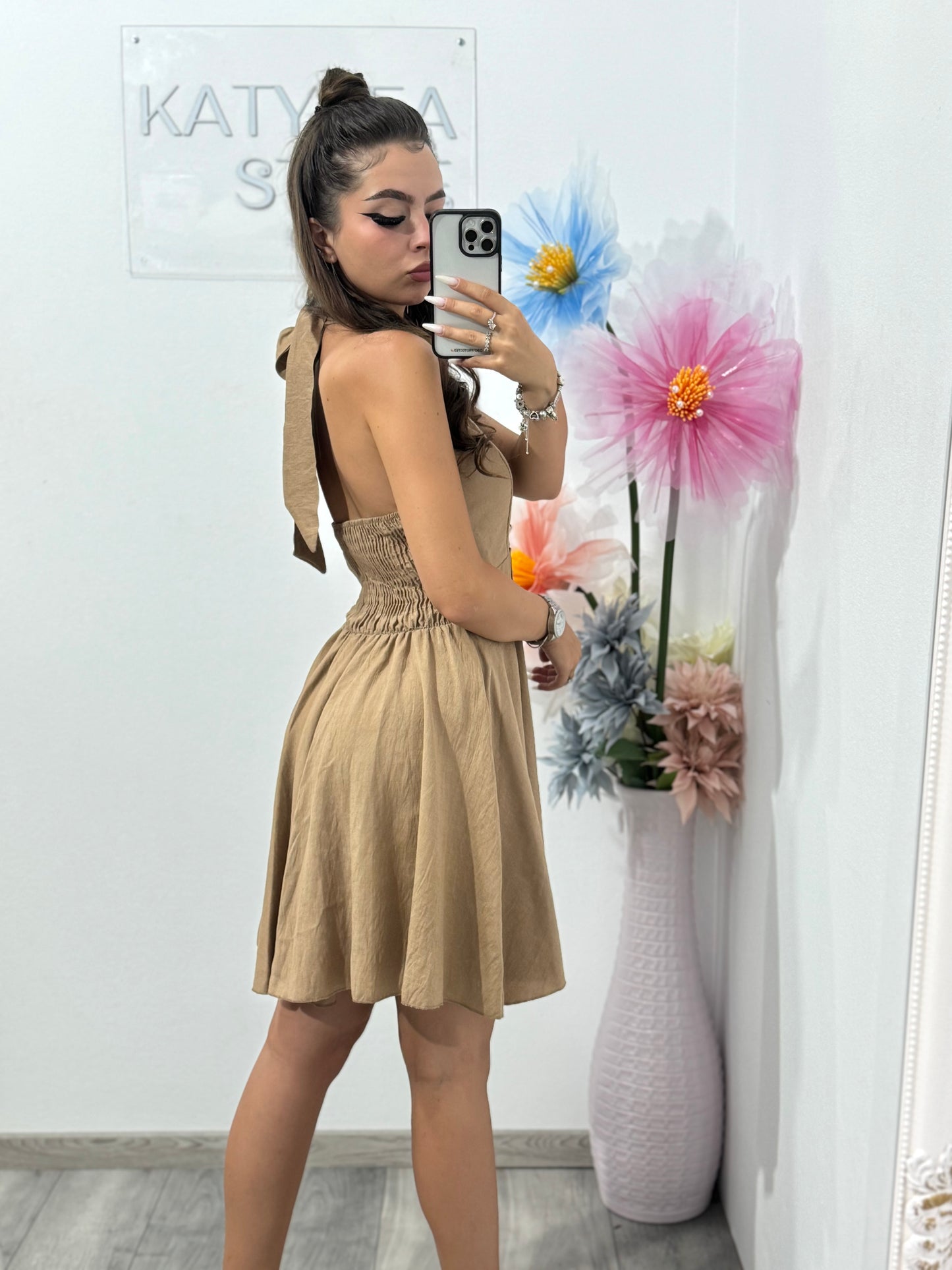 Rochia Lumiere beige