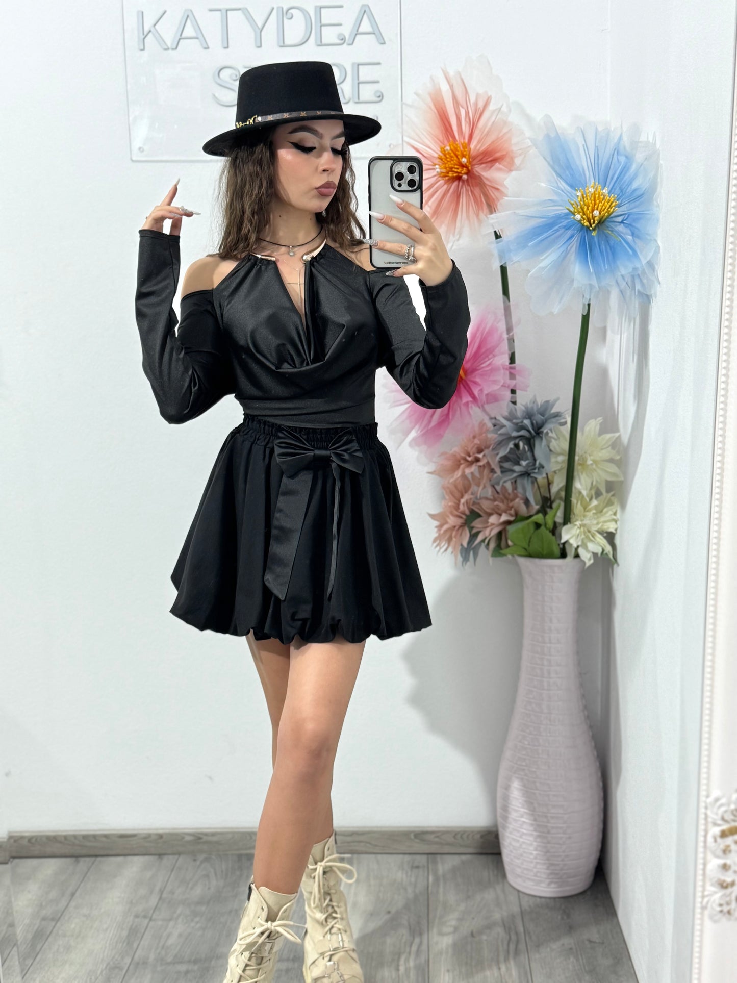 Bluză satinata PAULLA