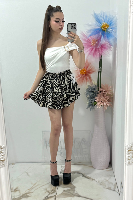 Fustă Pantalon Zebra Valeria