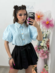 Cămașă elegantă MARIA blue