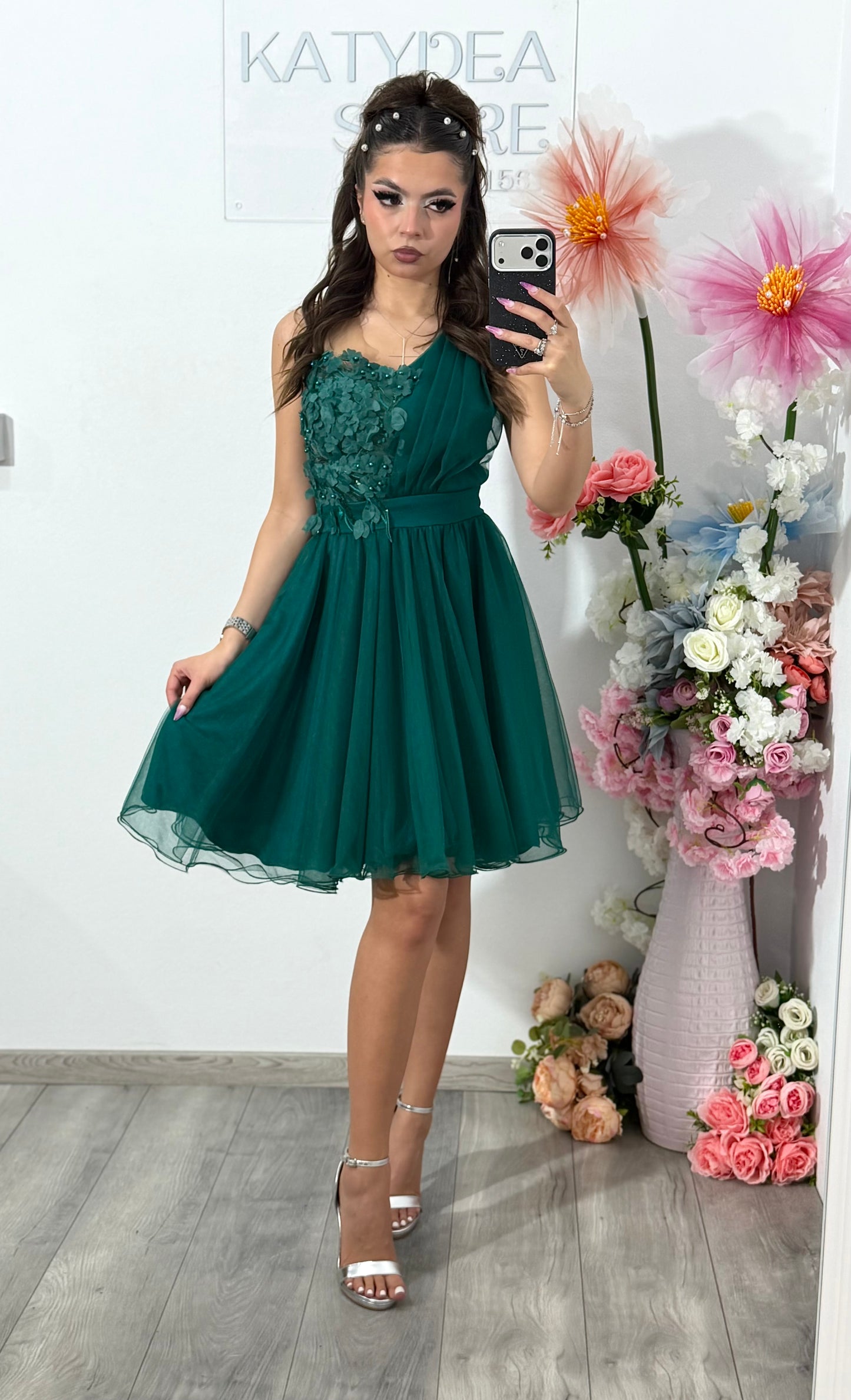 Rochie Anastasia verde