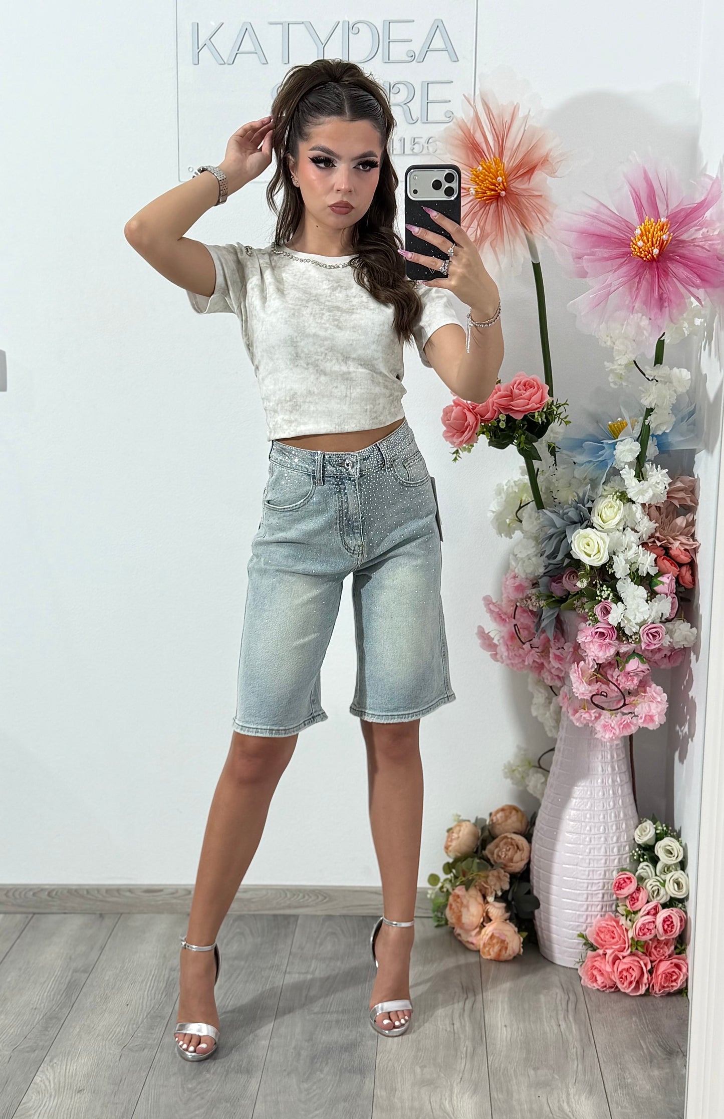 Pantaloni tip bermude GRACE