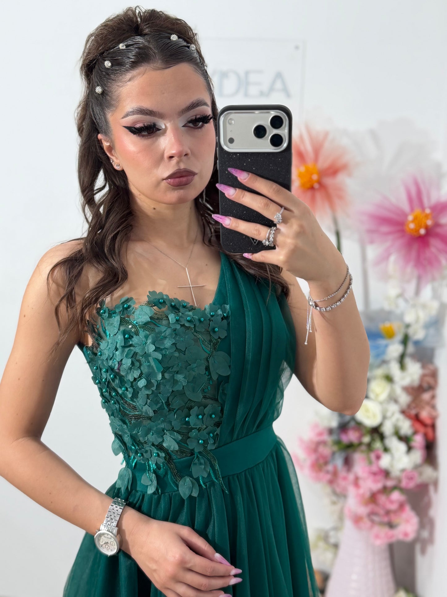 Rochie Anastasia verde