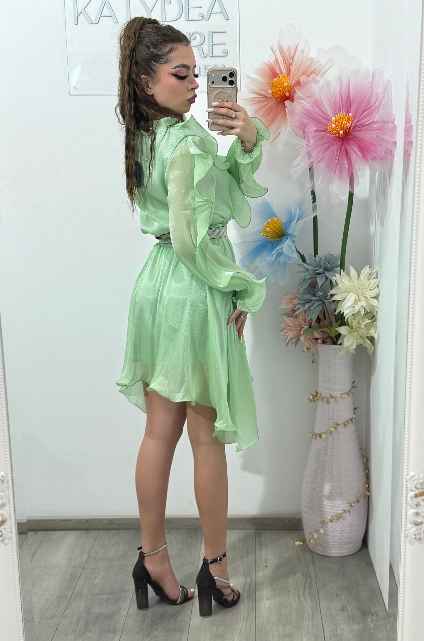 Rochie din organza MARISSE