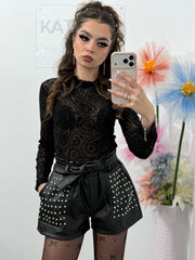 Bluză din dantelă semitransparenta KATY