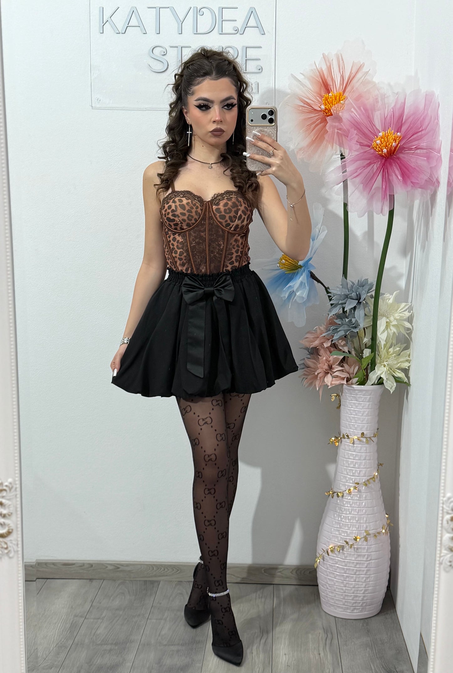 Top animalprint OLGA