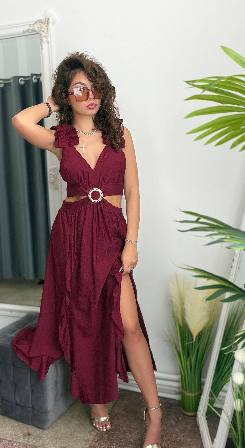 Rochie grena Goddess