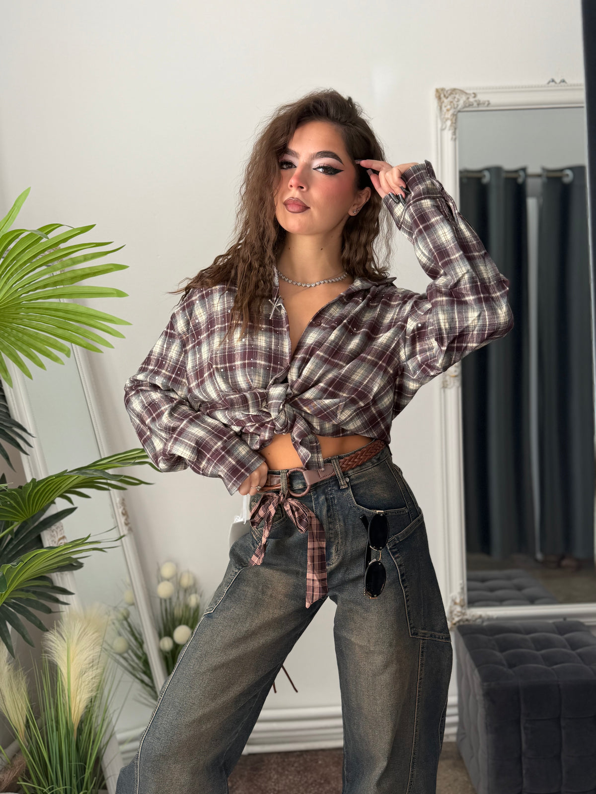 Jeans BalloonFit BROWN