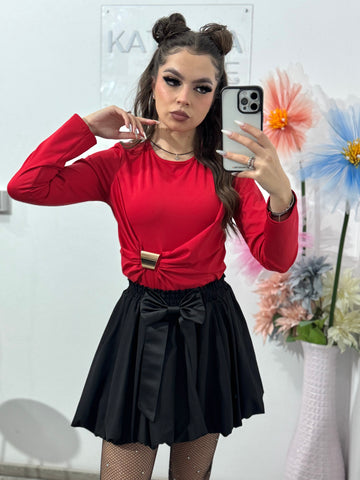 Body cu detalii aurii ELIZZA