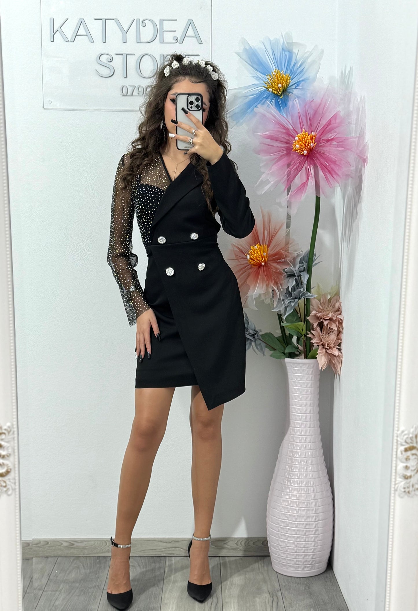Rochie tip sacou Antonia