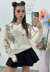 Pulover cu paiete ALEXA