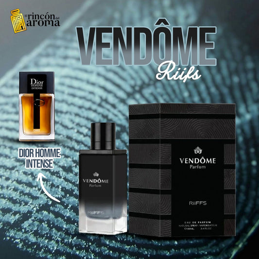 Vendome, Riiffs, Apa de Parfum Barbati, 100ml