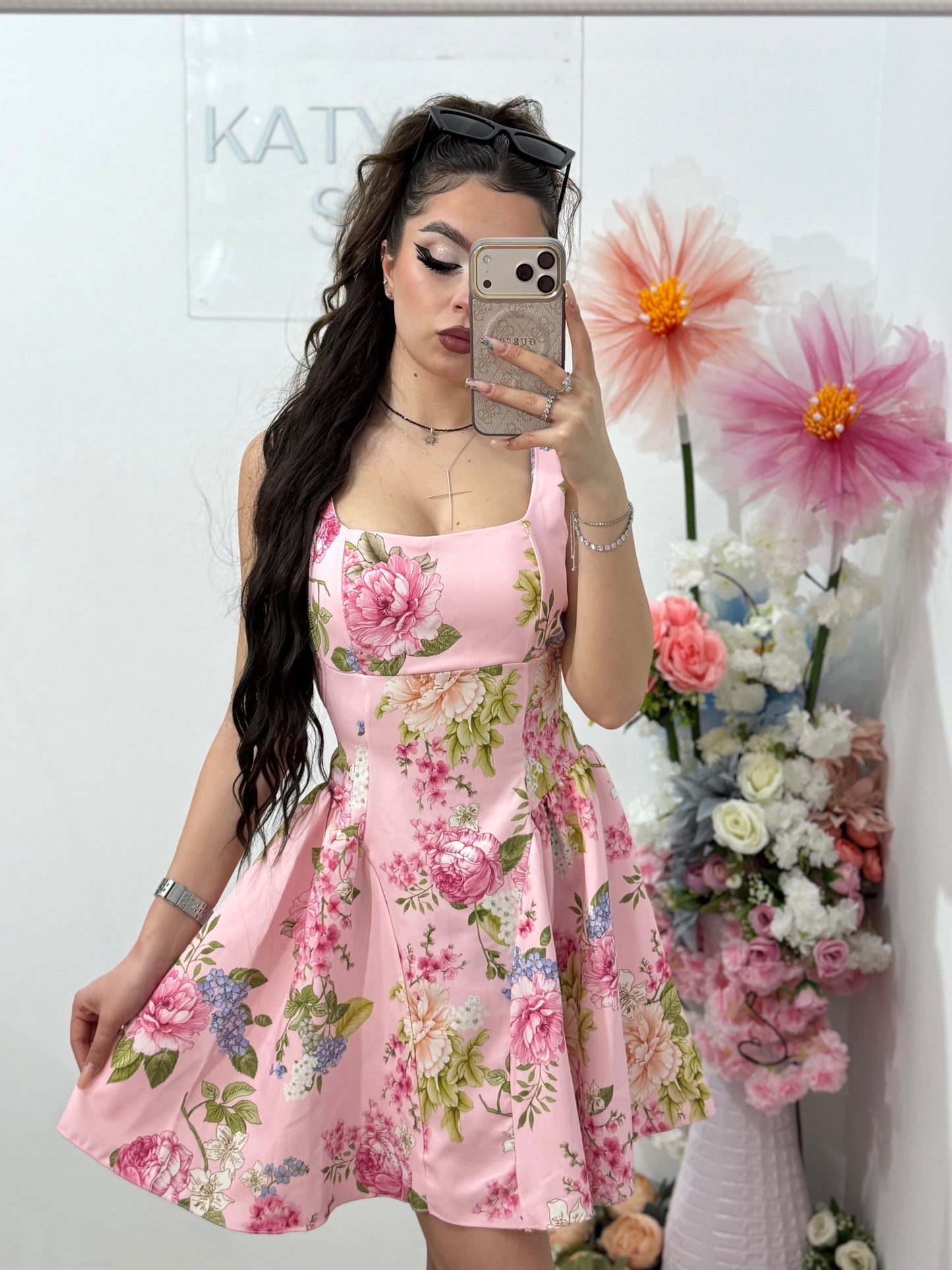 Rochie cu imprimeu floral VANESSA