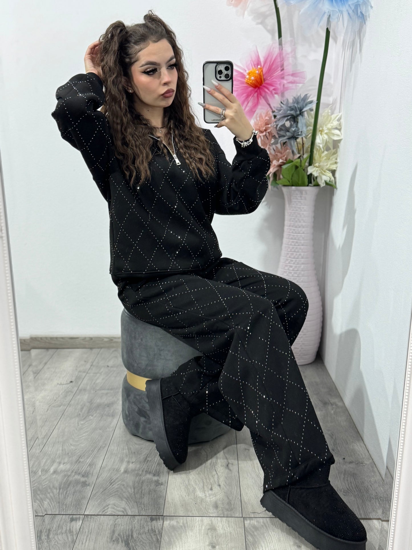 Compleu negru SPARKLE