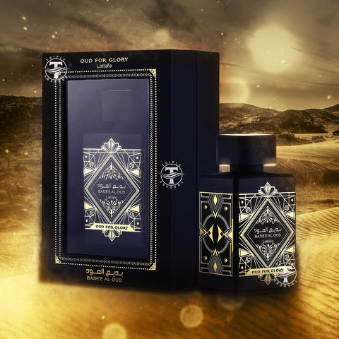 Parfum arabesc Badee Al Oud (Oud For Glory), apa de parfum 100 ml, barbati - inspirat din Oud For Greatness by Initio