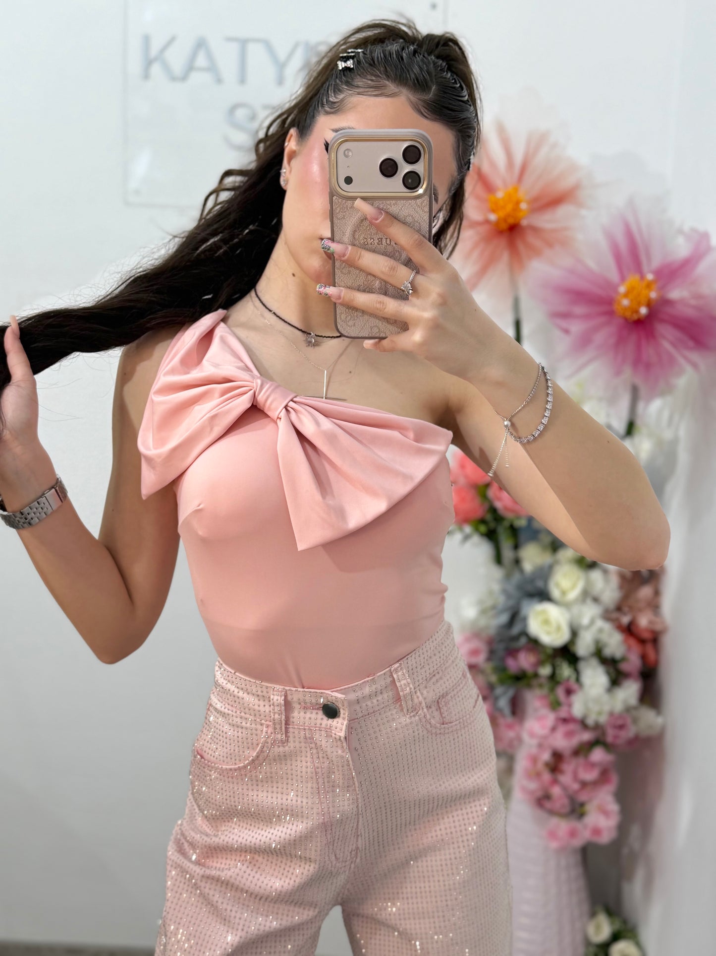Body dama elegant Bow