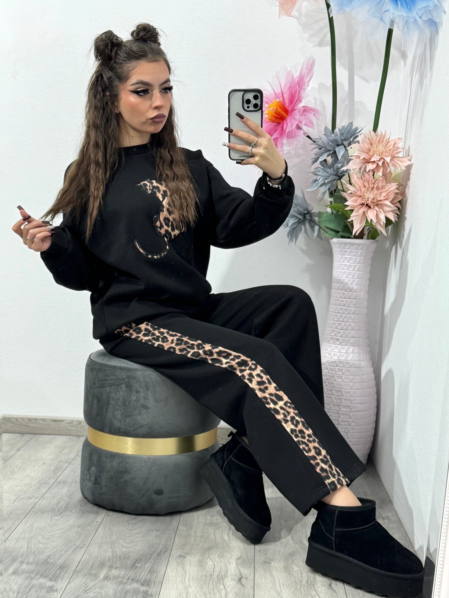 Compleu gros TIGER NEGRU