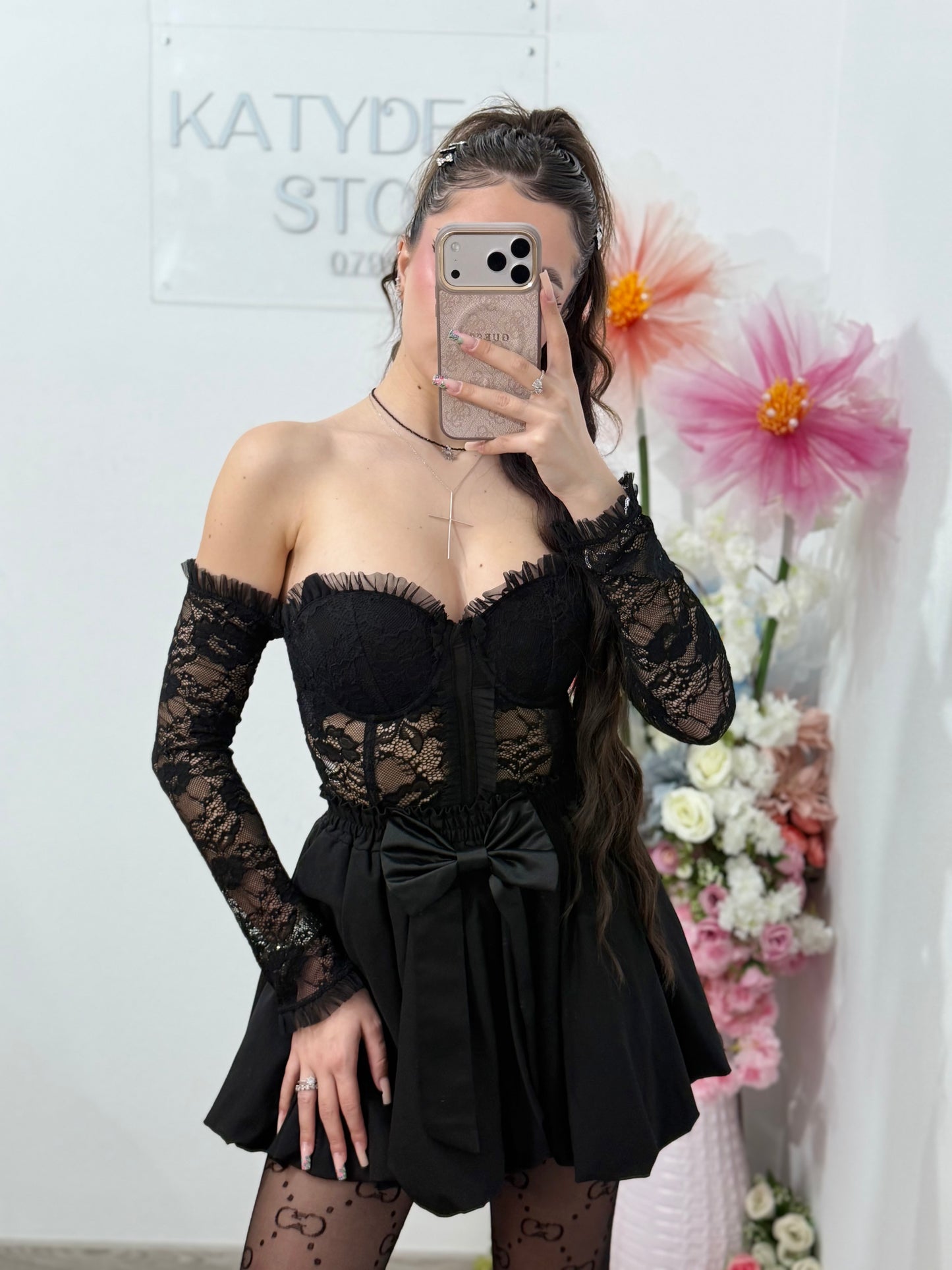 Top elegant din dantelă MISS