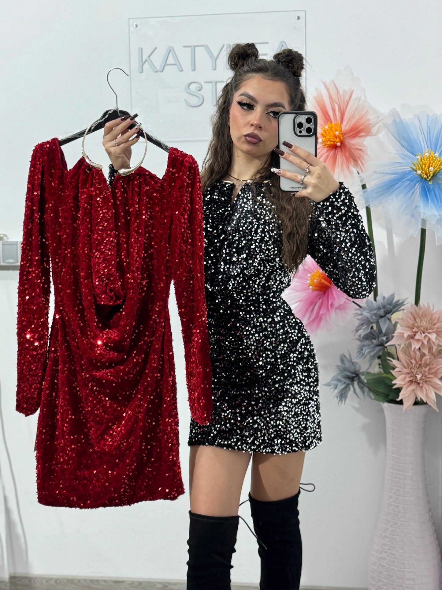 Rochie cu paiete Karoly