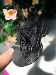 Adidași cu platformă BANGBOSHOW negri