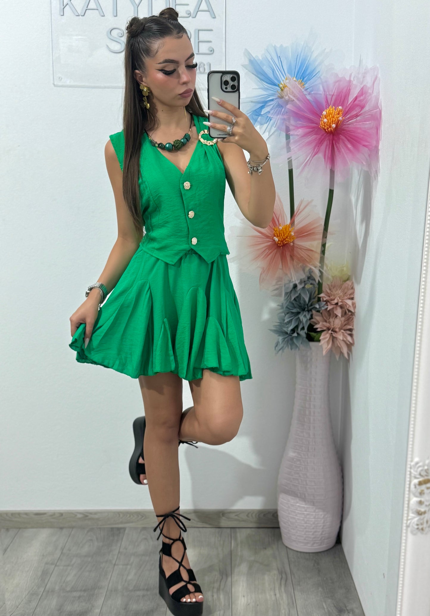 Compleu verde Naba