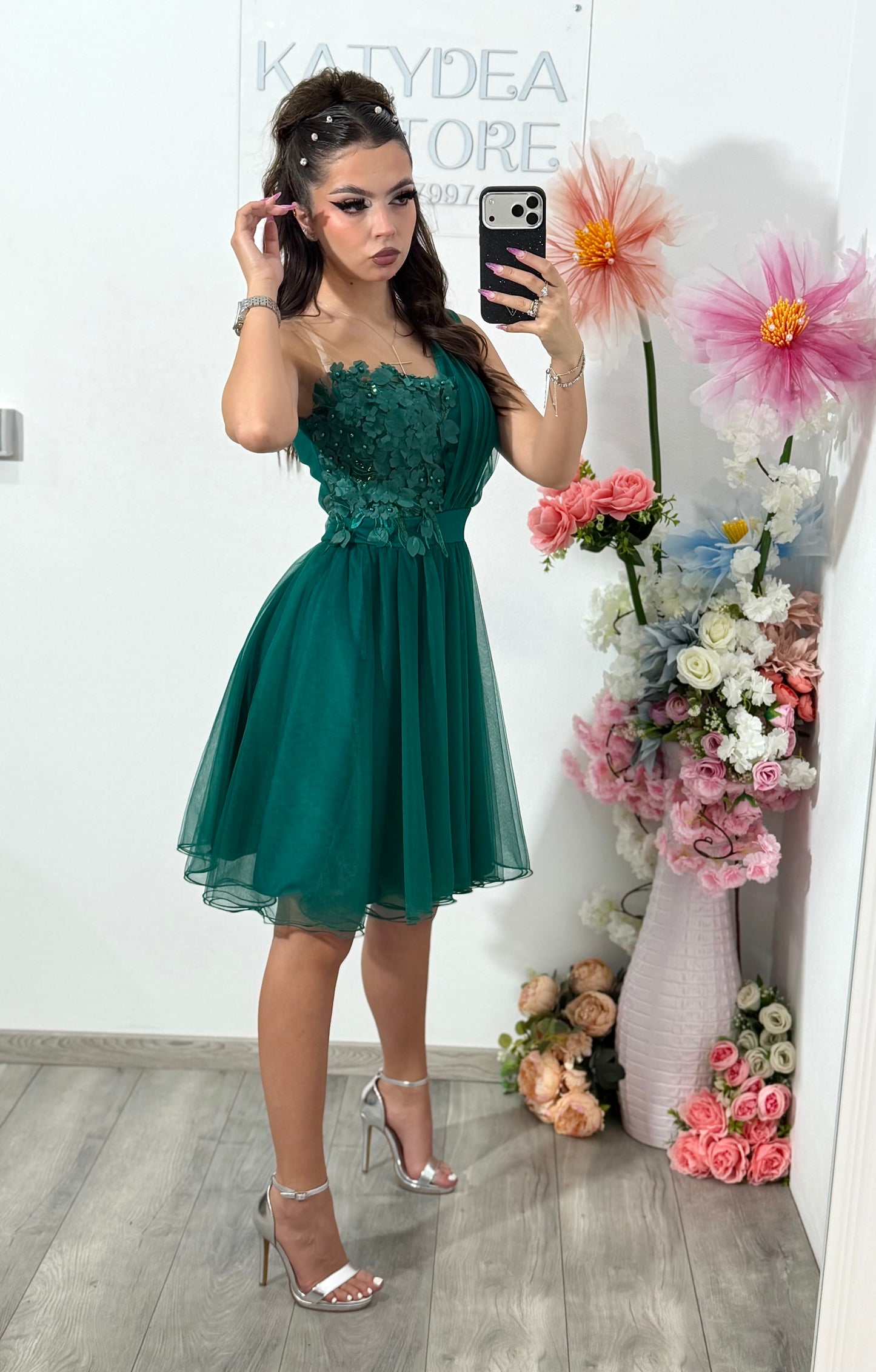Rochie Anastasia verde