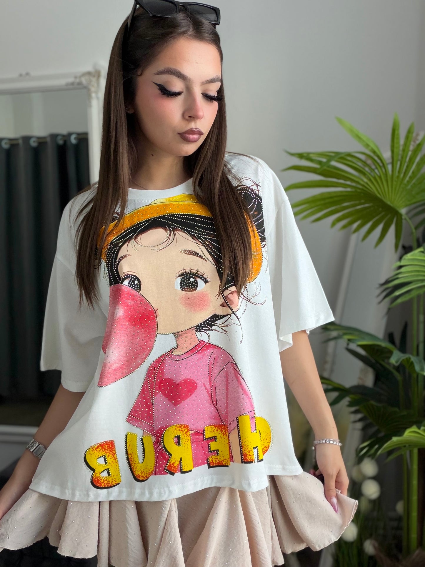 Tricou HERO alb