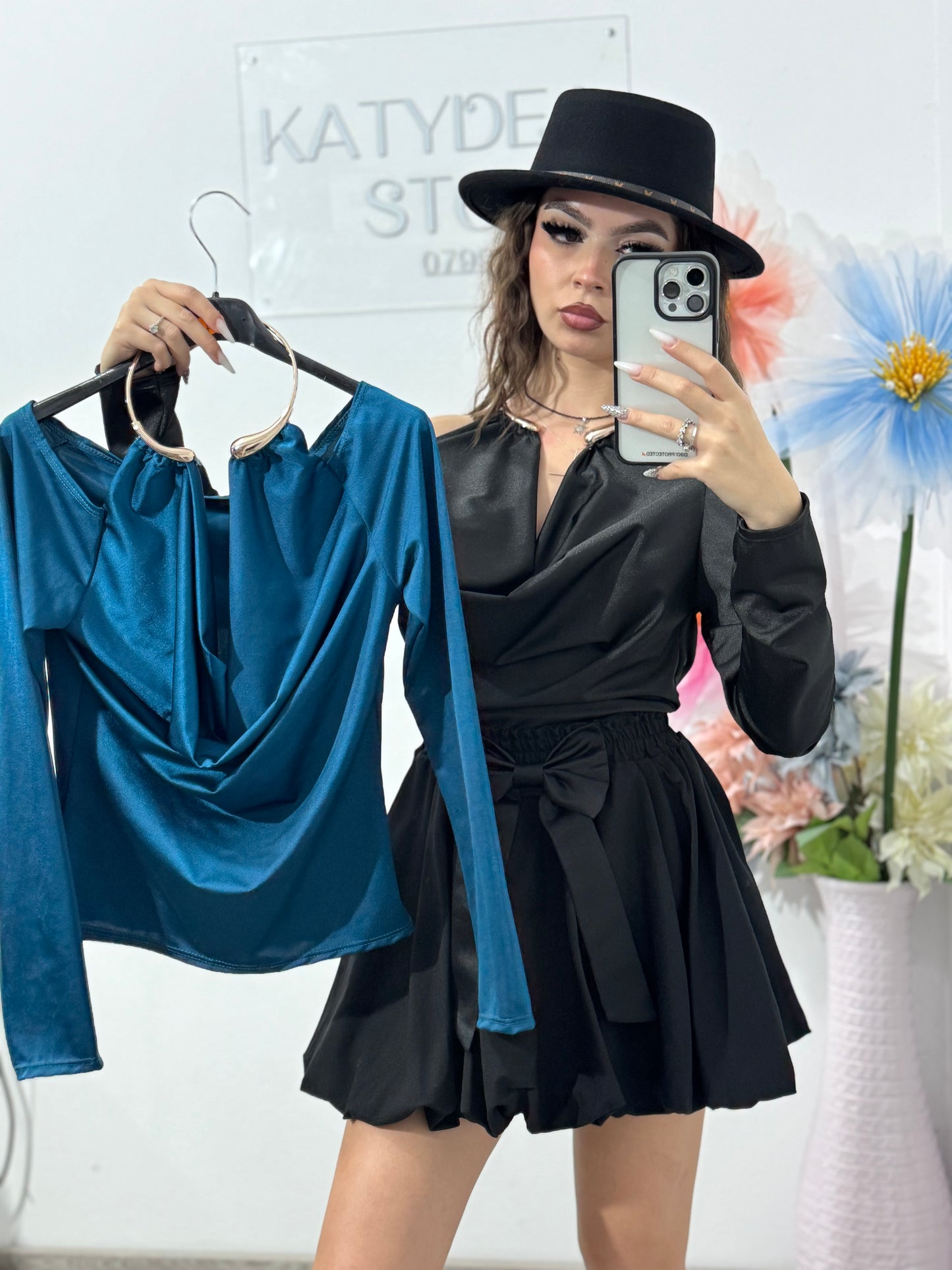 Bluză satinata PAULLA