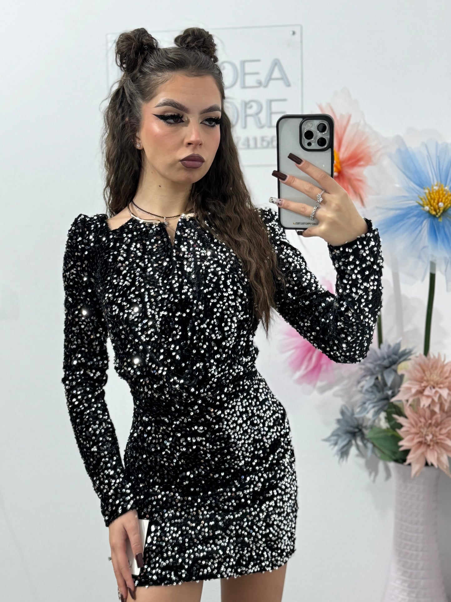 Rochie cu paiete Karoly