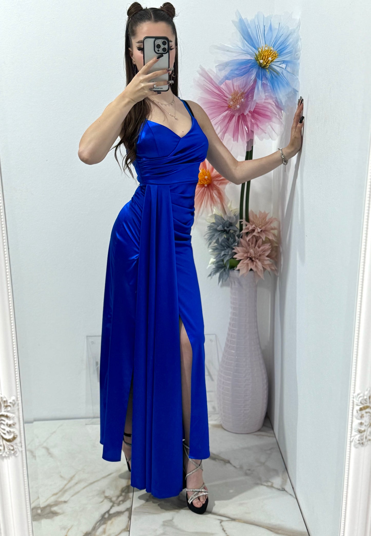 Rochie elegantă albastră Monique